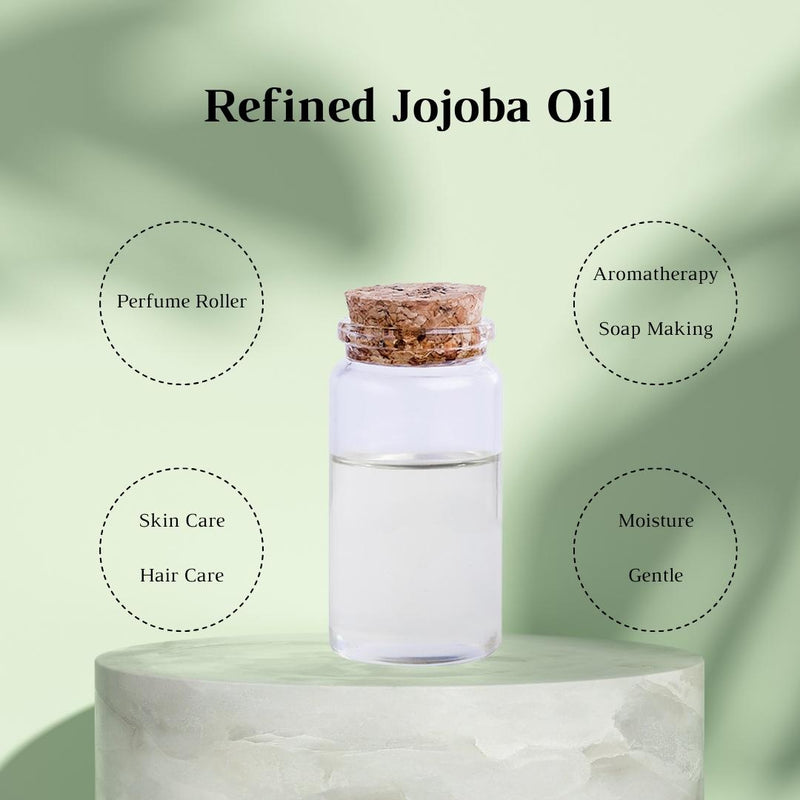 Revitalize Your Skin with Premium Jojoba Oil Refined - 100ml/1kg - playthecandle