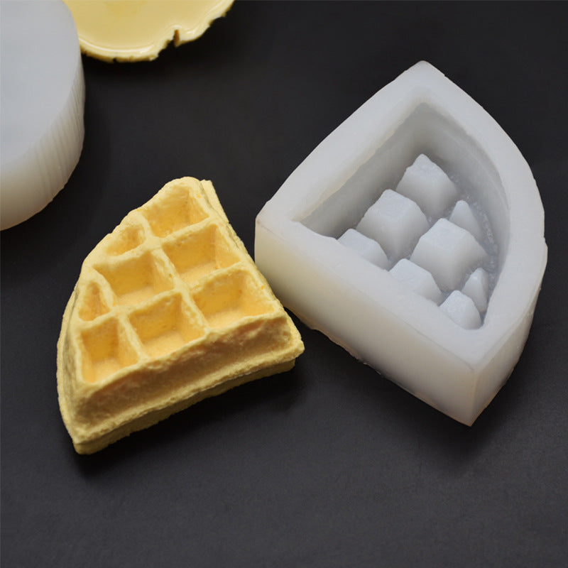 High-Quality Silicone Triangle Waffle Mold for Candle Making Wholesale - playthecandle