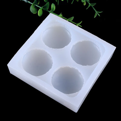 Wholesale 4-Cavity Silicone Macaron Mold for Candle Making in Singapore - playthecandle