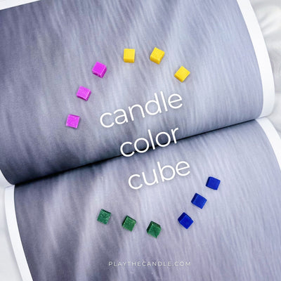 Atelier Kim's Candle Color Cube Set - 12 Colors, Perfect Addition to Your Candle-Making Supplies - playthecandle