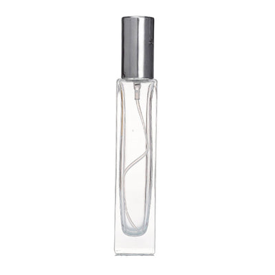 Elegance Perfume Spray Jo Malone type Square Long Glass with Glossy Silver Cap (30ml/50ml) - playthecandle