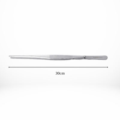 Precision Crafting Made Effortless with Long Straight Tweezer - Stainless Steel Excellence - playthecandle