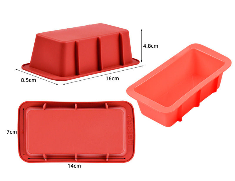 Silicone-Rectangle Baking Mold for Soap/Candle Making - Wholesale - playthecandle
