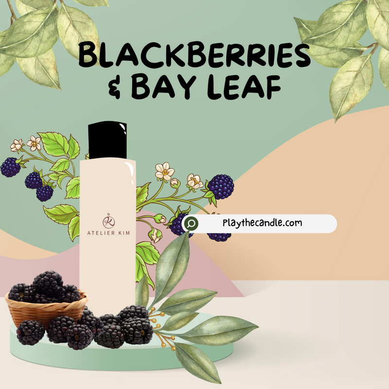 Fragrance Oil - Blackberries and Bay Leaf - playthecandle