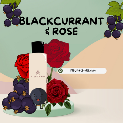 Fragrance Oil - Blackcurrant and Rose - playthecandle